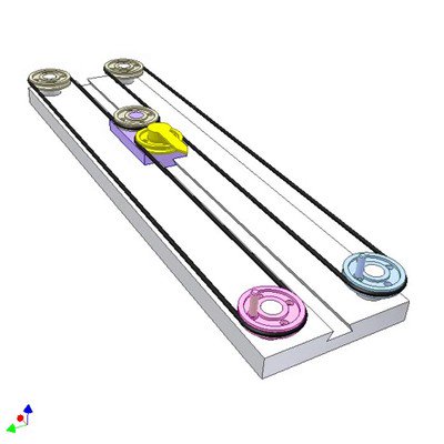 Controlling Linear and Rotary Motions of an Object