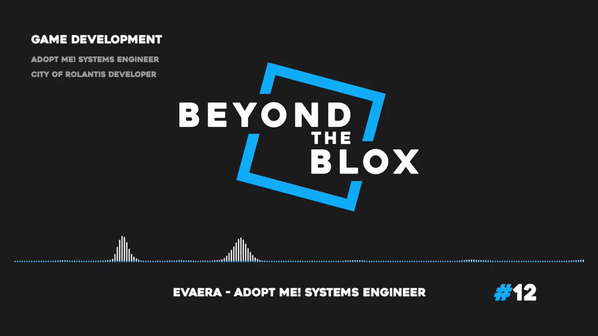 Adopt Me On Twitter Our Systems Engineer Evaeraevaera Was On Bantechrblx S Beyondtheblox Talking About All Things Programming And Game Dev Listen To The Whole Thing Https T Co 1hz1hekt5j Https T Co V35lucrhe6 - most popular game in roblox adopt me blox central medium