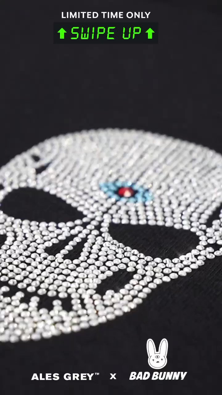 dee murthy on X: Very excited to share our latest Ales Grey collaboration  with Bad Bunny . Very special very limited all Swarovski crystals .  https://t.co/gW2aqgyye9 https://t.co/S2DWNSeHBF / X
