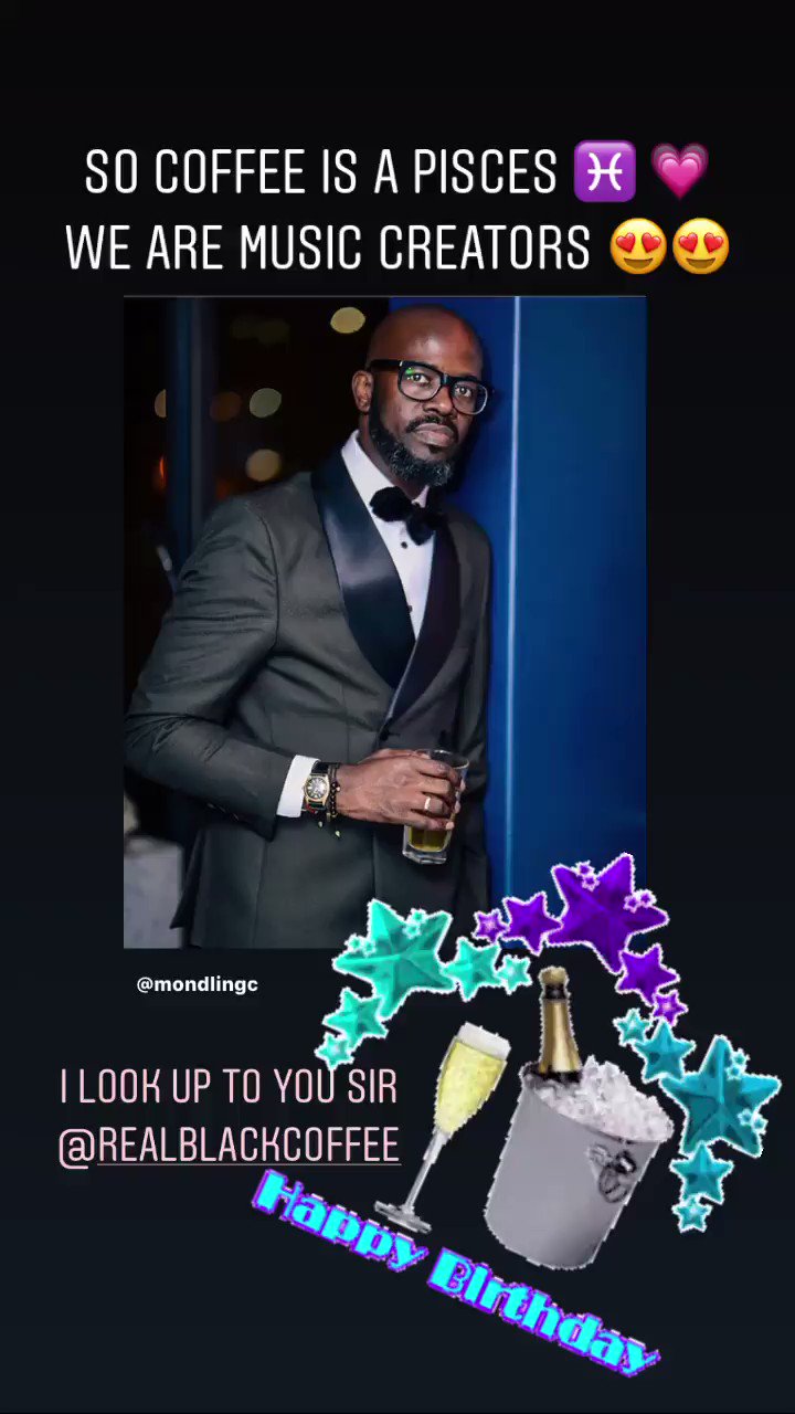 Happy birthday Black Coffee   