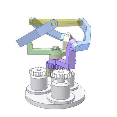 Controlling a Disk of Rotational DOF