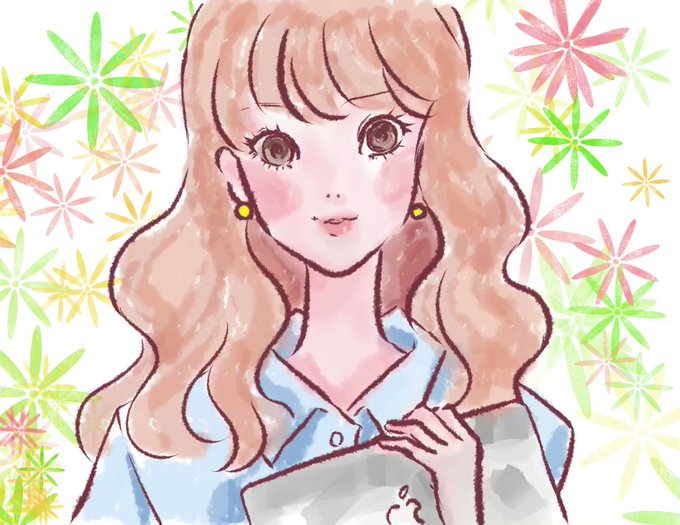 女性向けイラストのtwitterイラスト検索結果