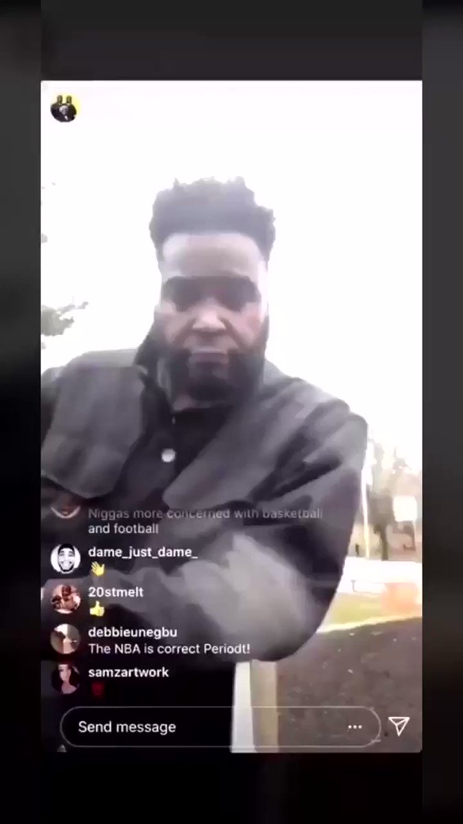 a meme from VideoReacts on Twitter "Dr Umar Johnson the goddamn NBA