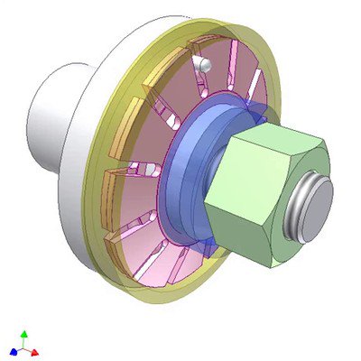 Screw Expansion Disk Clamping