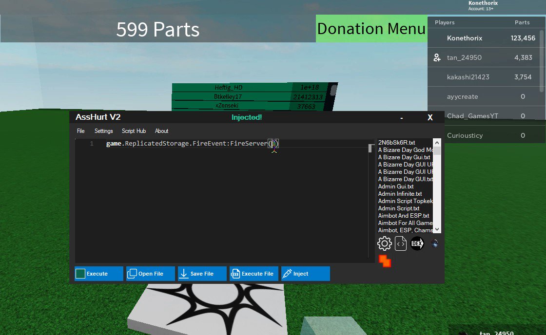 asshurt roblox exploit