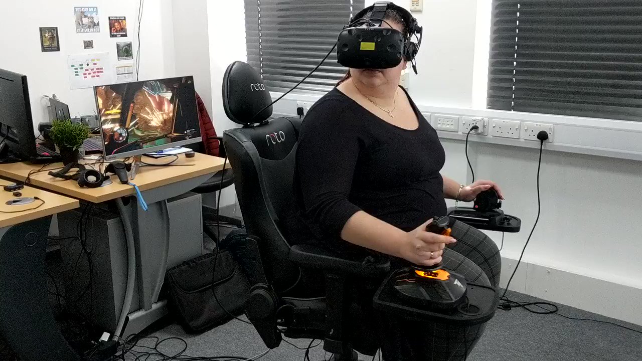 Roto Interactive VR Chair on Twitter "Vox Machinae is SO immersive and action packed, being