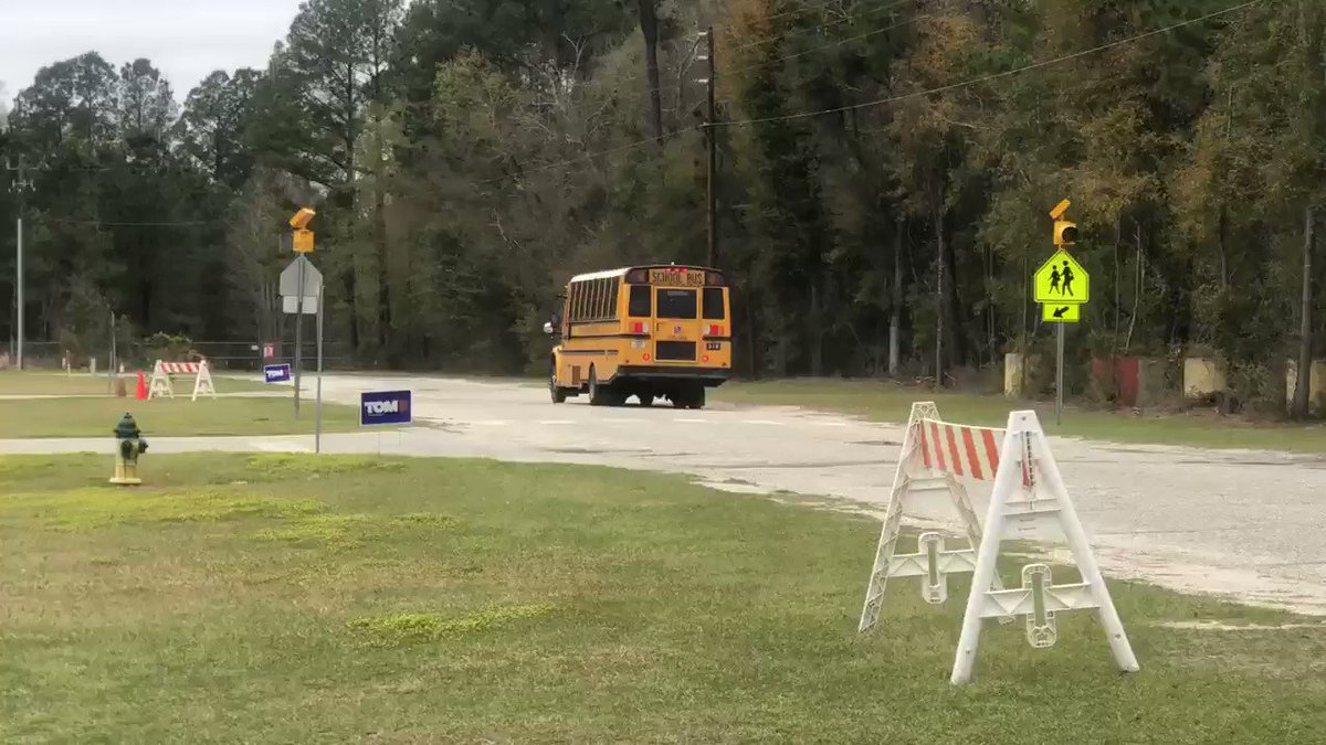 Tonya Brown - School buses are being used throughout the Pee Dee to deliver breakfa...