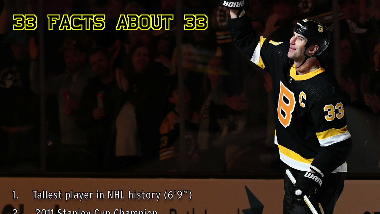 Happy 43rd birthday, Zdeno Chara! 

Here are 33 facts about No. 33 for his special day. 