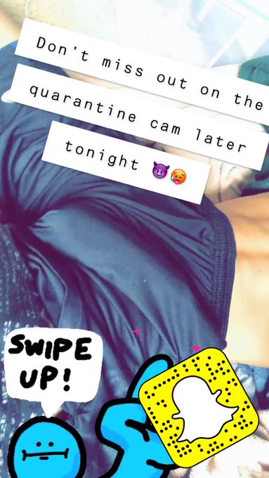 Hmu on #snapchat :: Captalexanders 

And stay turned ?? :: https://t.co/hUWstoBTil

#Quarantine #chaturbate