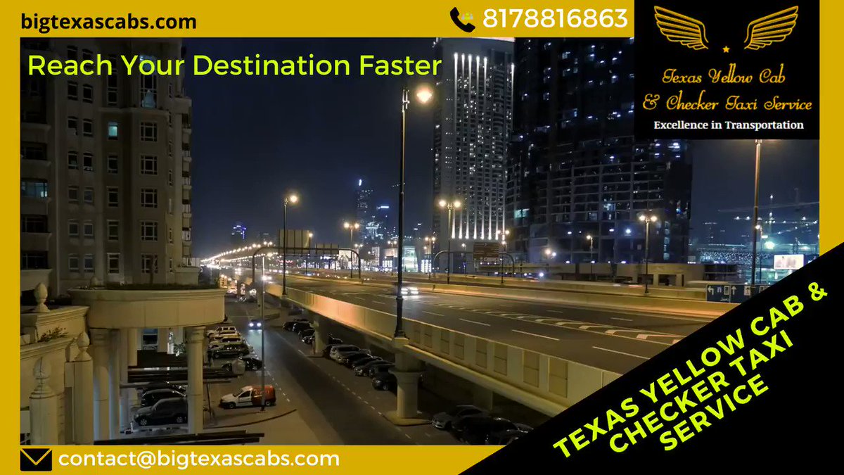 Texas Yellow Cab & Checker Taxi Service on Twitter