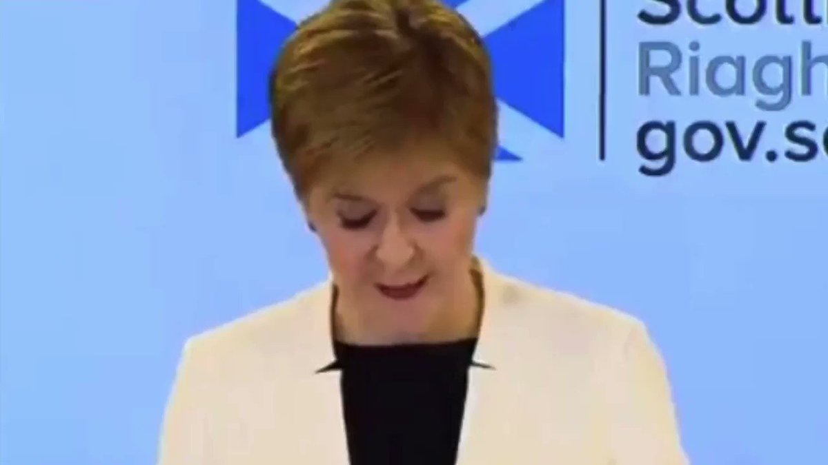 “I don’t want to see any of you out there, I run my toe up the crack of yer ass” #janeygodleyvoiceover #nicolasturgeon #COVIDー19 https://t.co/ujvbxy1DS8
