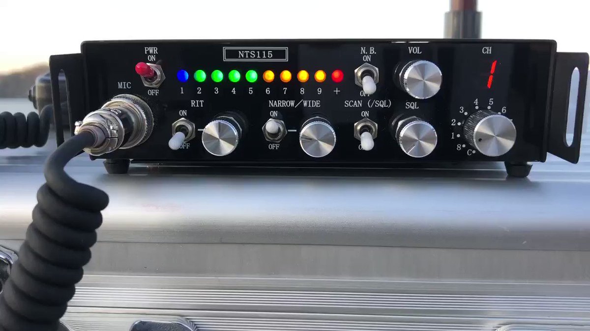 西無線　NTS115A 市民ラジオ CB27MHz_NTS115