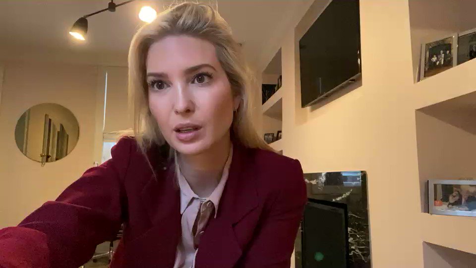 Ivanka Trump (@IvankaTrump) on Twitter photo 23/03/2020 13:37:33 Ivanka Trump (@IvankaTrump) on Twitter photo 23/03/2020 13:37:33