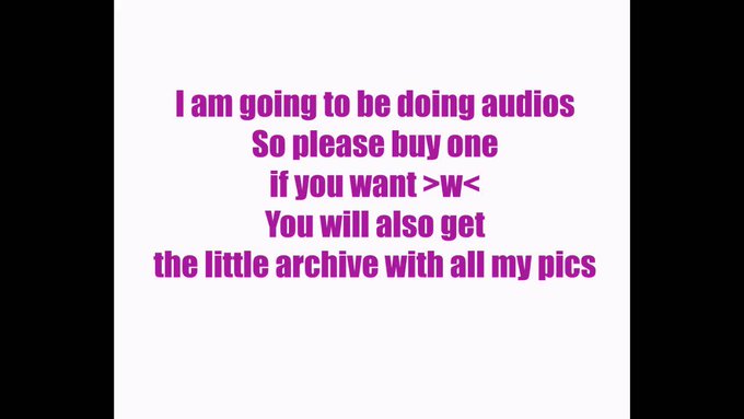 Well, as I say in the video, if you can, please buy some stuff, and when I mean tuesday I mean tomorrow