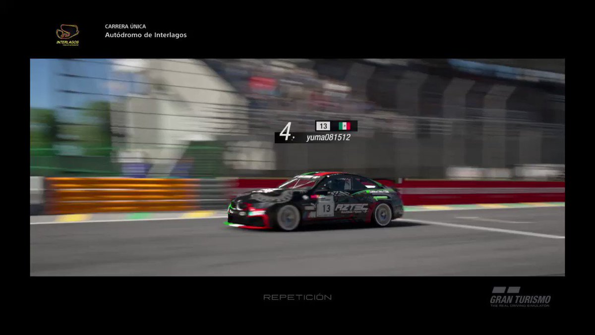 Por cierto que chido me salió ese rebase #MYGTMOMENT #AZTECASRACING #PS4share https://t.co/LlkYKt447o