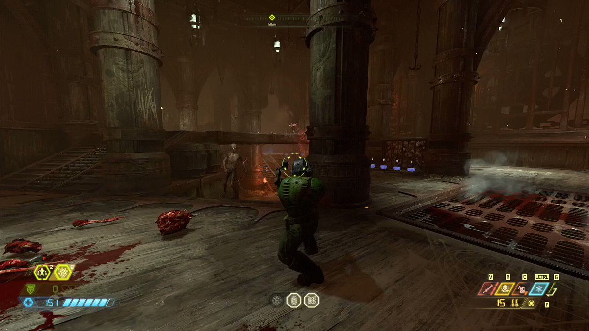 DOOM Eternal запустили с видом от третьего лица
