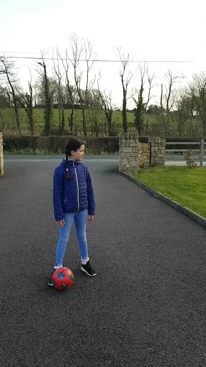 So my daughter, Katie, had her 12th Birthday today. She couldn't have any friends over so we arranged a birthday drive by with all her friends as a surprise for her. Best bunch of friends ever!! #rathcormac #sligo #ireland #socialdistancing #COVID2019 https://t.co/G0sV2zGPXU