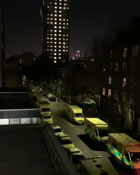 London Ambulance Service (@Ldn_Ambulance) on Twitter photo 2020-03-26 20:22:14 The very emotional moment we heard clapping and cheering from our headquarters in Waterloo. Thank you all! 💚 #clapfornhs #clapforourcarers #NHSHeroes The very emotional moment we heard clapping and cheering from our headquarters in Waterloo. Thank you all! 💚 #clapfornhs #clapforourcarers #NHSHeroes