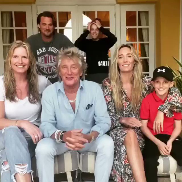 Sir Rod Stewart (@rodstewart) on Twitter photo 2020-03-26 23:58:49 Our family want to say a huge thank you to everyone working in the NHS as well as to all the health care workers and emergency services that are helping keep Britain’s families safe in these extremely difficult times. #clapforourcarers Our family want to say a huge thank you to everyone working in the NHS as well as to all the health care workers and emergency services that are helping keep Britain’s families safe in these extremely difficult times. #clapforourcarers