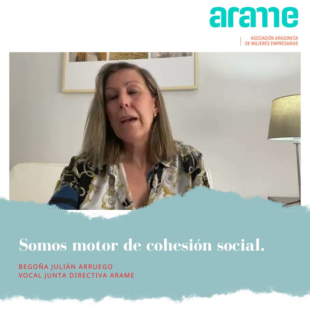 💫👭🏼
Para este viernes, mensaje de Begoña Julián Arruego, Vocal de la Junta Directiva de ARAME, nos recuerda la fortaleza que tenemos como mujeres.
Juntas saldremos de ésta. 💪
#Todosaldrábien
#mujeres #mujeresempresarias #arame #aragon #quedateencasa #emprendimiento https://t.co/ocrecNH6aN