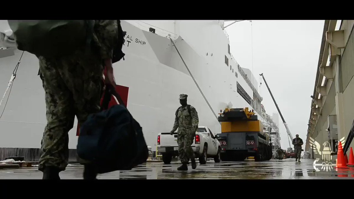 U.S. Navy (@USNavy) on Twitter photo 28/03/2020 22:24:03 'We will stop at nothing to protect the people of our country.' - @POTUS #COVID19 #USNavyAlwaysThere 'We will stop at nothing to protect the people of our country.' - @POTUS #COVID19 #USNavyAlwaysThere
