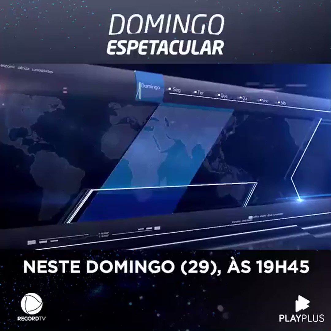 Domingo Espetacular Ar Twitter Boa Noite A Todos Logo Mais Comeca O Domingoespetacular