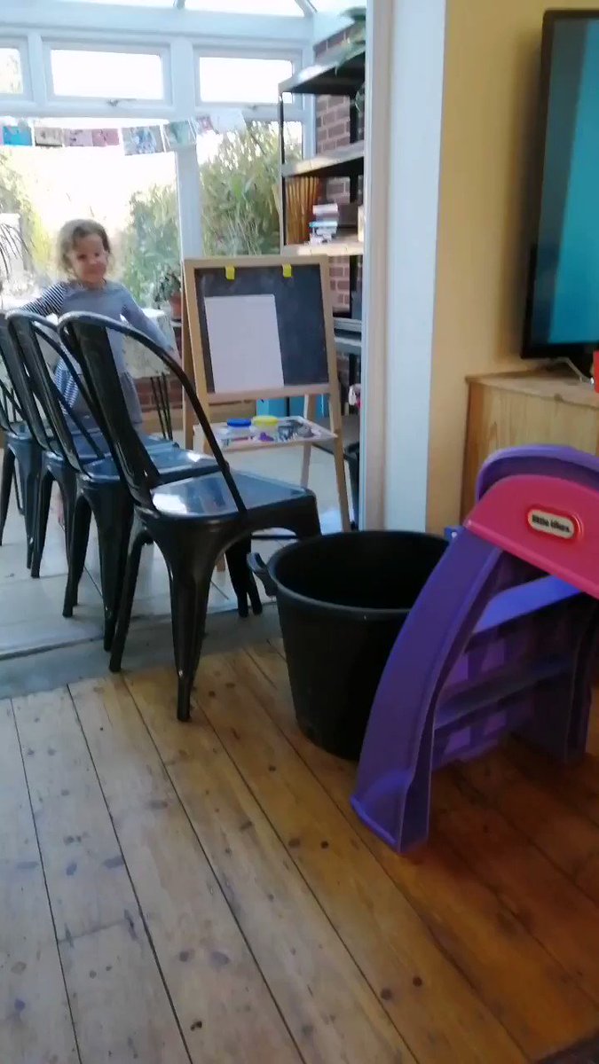 Nikki💥 (@NikkiStix55) on Twitter photo 2020-03-30 17:49:36 What do you think of our assault course? #lockdown What do you think of our assault course? #lockdown
