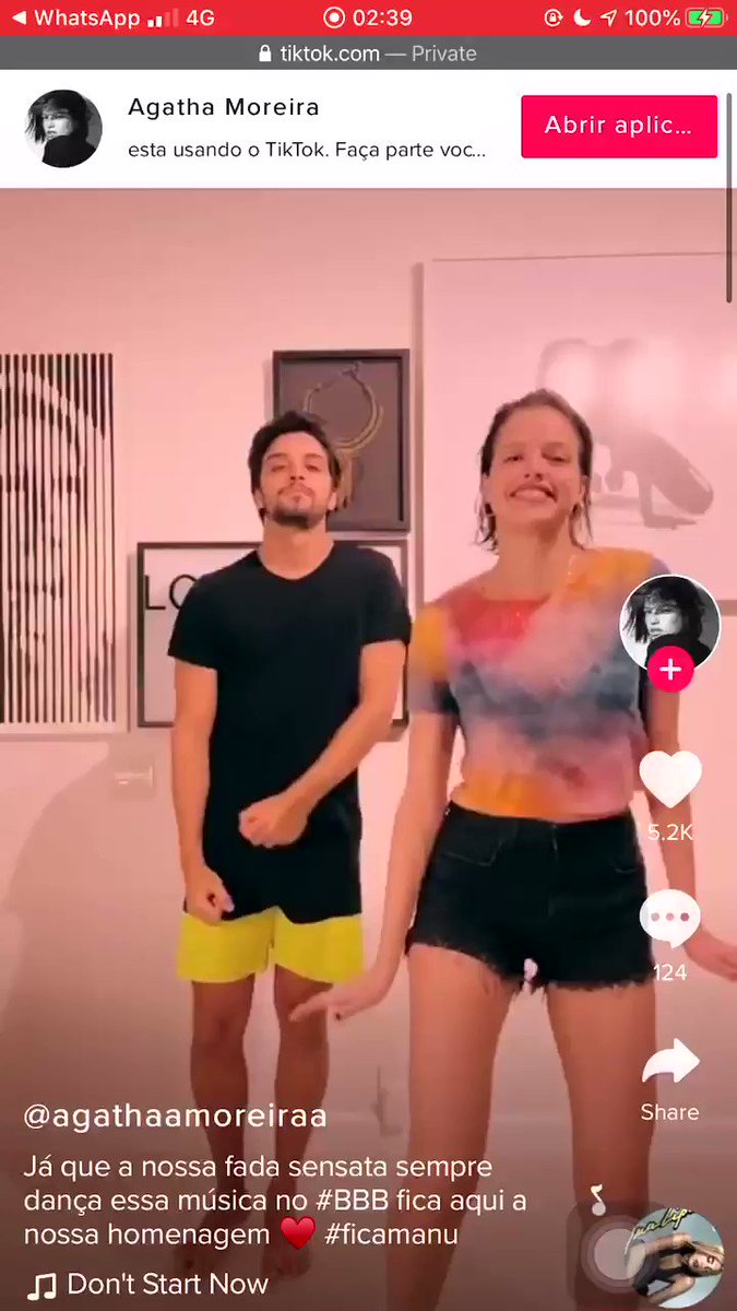 Jessica Lobo Agatha E Rodrigo Fazendo Dancinha De Tiktok E A Prova Final Que Naaaao Tem Jeito Eles Podem Fazer Qqr Coisa Por Mais Brega Que Seja Que Vai Ficar