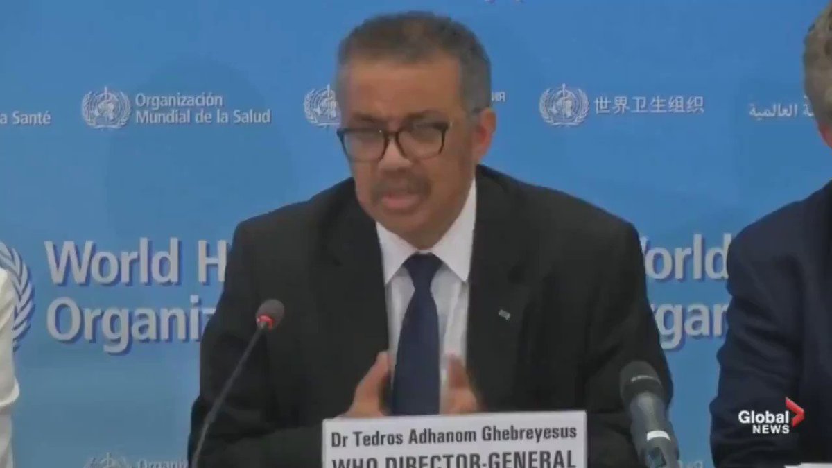 ⚠️WHO can’t seem to get its own airborne info straight: @WHO says virus of #COVID19 doesn't seem to linger in air. Yet @DrTedros himself previously said himself “Ebola is lousy... Corona is airborne”. (See video of Tedros saying it). Many experts also agree it is airborne... 1/x https://t.co/YUAsccw5pL