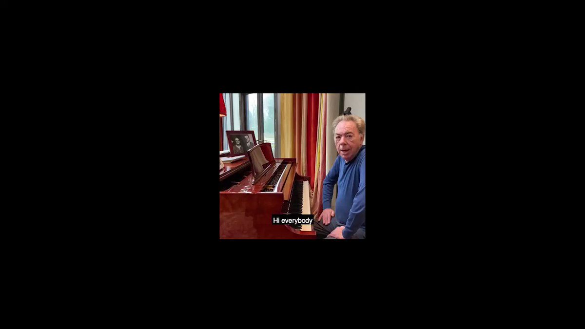The Phantom Of The Opera (@PhantomOpera) on Twitter photo 2020-03-31 20:41:01 Stay safe, thats all we ask of you. The entire orchestra at #PhantomLondon have recorded this beautiful video response for @OfficialALW to show their support from isolation. twitter.com/OfficialALW/st… Stay safe, thats all we ask of you. The entire orchestra at #PhantomLondon have recorded this beautiful video response for @OfficialALW to show their support from isolation. twitter.com/OfficialALW/st…