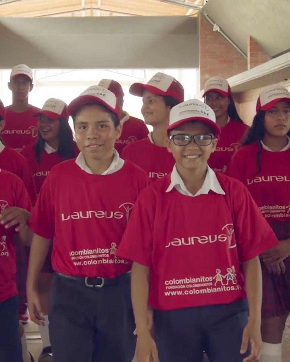 En momentos como este vale la pena resaltar el compromiso de aliados como @LaureusSport que en medio de esta emergencia sanitaria ratifican su compromiso con #colombianitos y con miles de niños, niñas y jóvenes en extrema pobreza ¡Gracias Laureus!