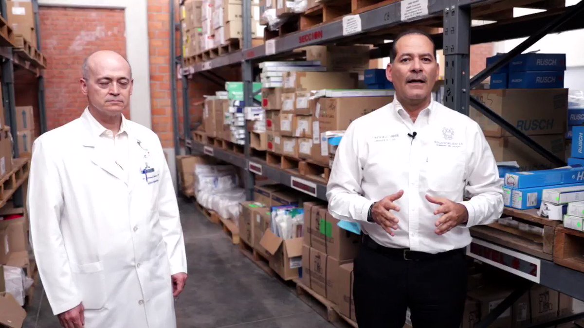 Nos estamos preparando para conservar tu salud y la de tu familia. El Hospital Hidalgo está preparado con camas y ventiladores suficientes, además de insumos y medicamentos. ¡Ten confianza en el sector salud de #Aguascalientes!
#AlTiroConElCoronavirus
#EstáEnTusManos