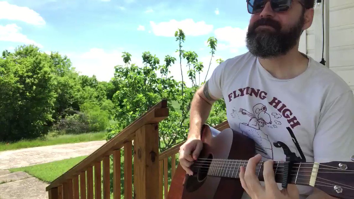 Howdy from the porch. Just found out it’s not Saturday. @littlefeattweet #QuarantineLife #QuarantineAndChill #StayHomeBands