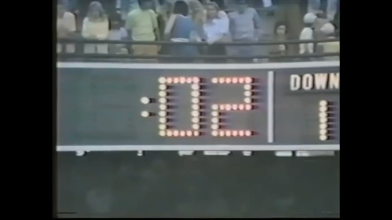 Happy birthday in heaven to Tom Dempsey: 