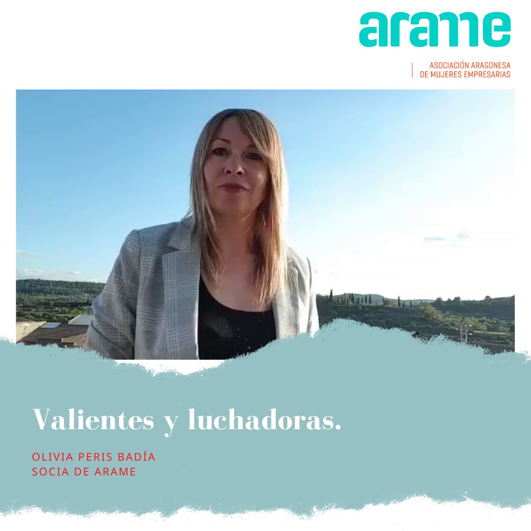 ✨👭🏼
Nuestra socia Olivia Peris Badía @OliviaPeris , creadora de #3IdeasContadas , nos infunde fuerza y valor para afrontar estos complicados días.
Juntas saldremos de ésta. 💪
#Todosaldrábien
#mujeresempresarias #estadodealarma #aragon #quedateencasa #empoderamientofemenino https://t.co/VTsY5TJAMz