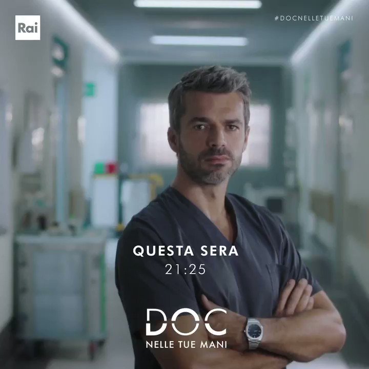 Che giorno è oggi? ☝️😌
E cosa c'è il giovedì sera su @RaiUno alle 21:25?
Questa sera ci aspetta nuovo appuntamento con #DOCNelleTueMani! 😉
Non mancate... 🙏🏻
