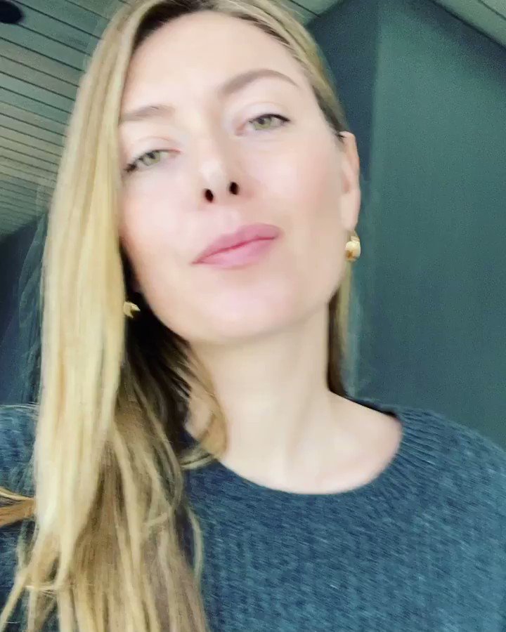 Maria Sharapova @MariaSharapova