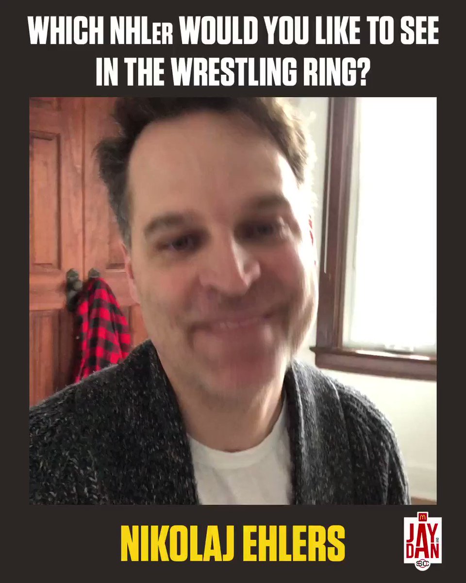 #JayAndDan (@JayAndDan) on Twitter photo 04/04/2020 23:13:06 The NHLer @JayOnrait would like to see in the wrestling ring 👀 #JayAndDan The NHLer @JayOnrait would like to see in the wrestling ring 👀 #JayAndDan