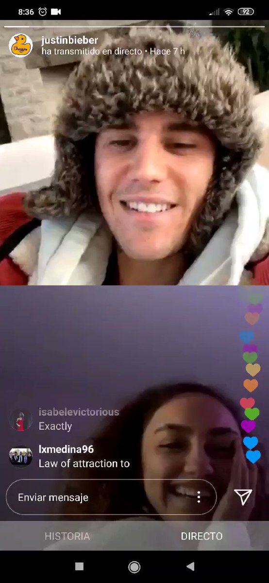 the most beautiful and sweet video call of all the live, I'm going to cry 😭
How cute they are 🥺🥺🥺🥺💜😭
#JustinsIGLive