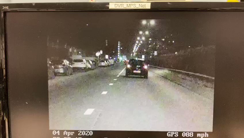 Andy Cox (@SuptAndyCox) on Twitter photo 2020-04-05 18:17:15 Car stolen by suspects armed with machettes. #ANPR triggered & pursued by #Traffic 👮♂️ at speed of 105mph on #A12 (50 zone), crashes into another car, fortunately no injuries. Suspect arrested. Weapons recovered. Shocking behaviour! Great job! #RoadSafety & fighting crime. #London Car stolen by suspects armed with machettes. #ANPR triggered & pursued by #Traffic 👮♂️ at speed of 105mph on #A12 (50 zone), crashes into another car, fortunately no injuries. Suspect arrested. Weapons recovered. Shocking behaviour! Great job! #RoadSafety & fighting crime. #London