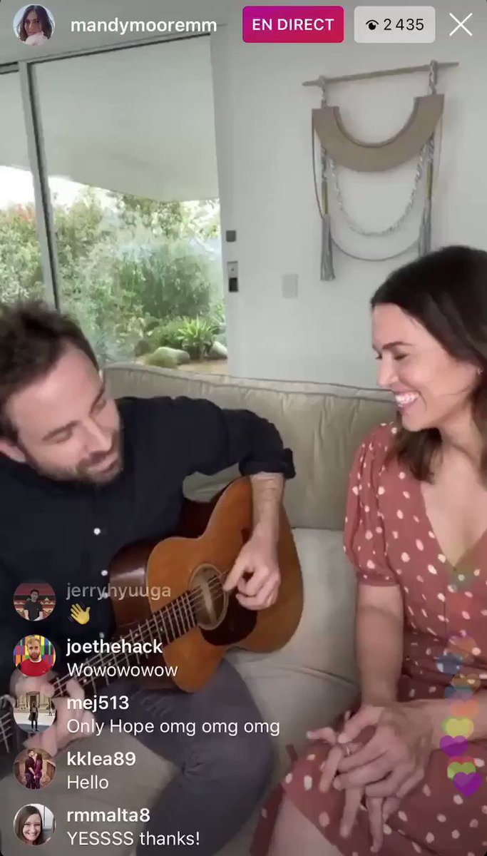 Joe Hackman (@joethehack) on Twitter photo 06/04/2020 00:59:07 MANDY MOORE JUST DID βONLY HOPEβ on her Instagram Live THIS IS NOT A DRILL FOLKS @TheMandyMoore MANDY MOORE JUST DID βONLY HOPEβ on her Instagram Live THIS IS NOT A DRILL FOLKS @TheMandyMoore