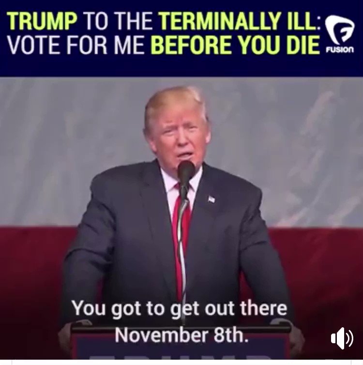 PROOF that he doesn’t give a shit if we all die!
Retweet the hell out of this. Please.
@realDonaldTrump https://t.co/rUqeklgKgh