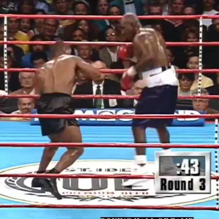 Happy birthday Evander Holyfield. Mike Tyson has a present for you. 

