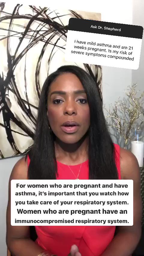 Healthline (@Healthline) on Twitter photo 2020-04-07 23:48:05 If an individual is pregnant and asthmatic, are they more at risk for severe COVID-19 symptoms? #CoronavirusPandemic If an individual is pregnant and asthmatic, are they more at risk for severe COVID-19 symptoms? #CoronavirusPandemic