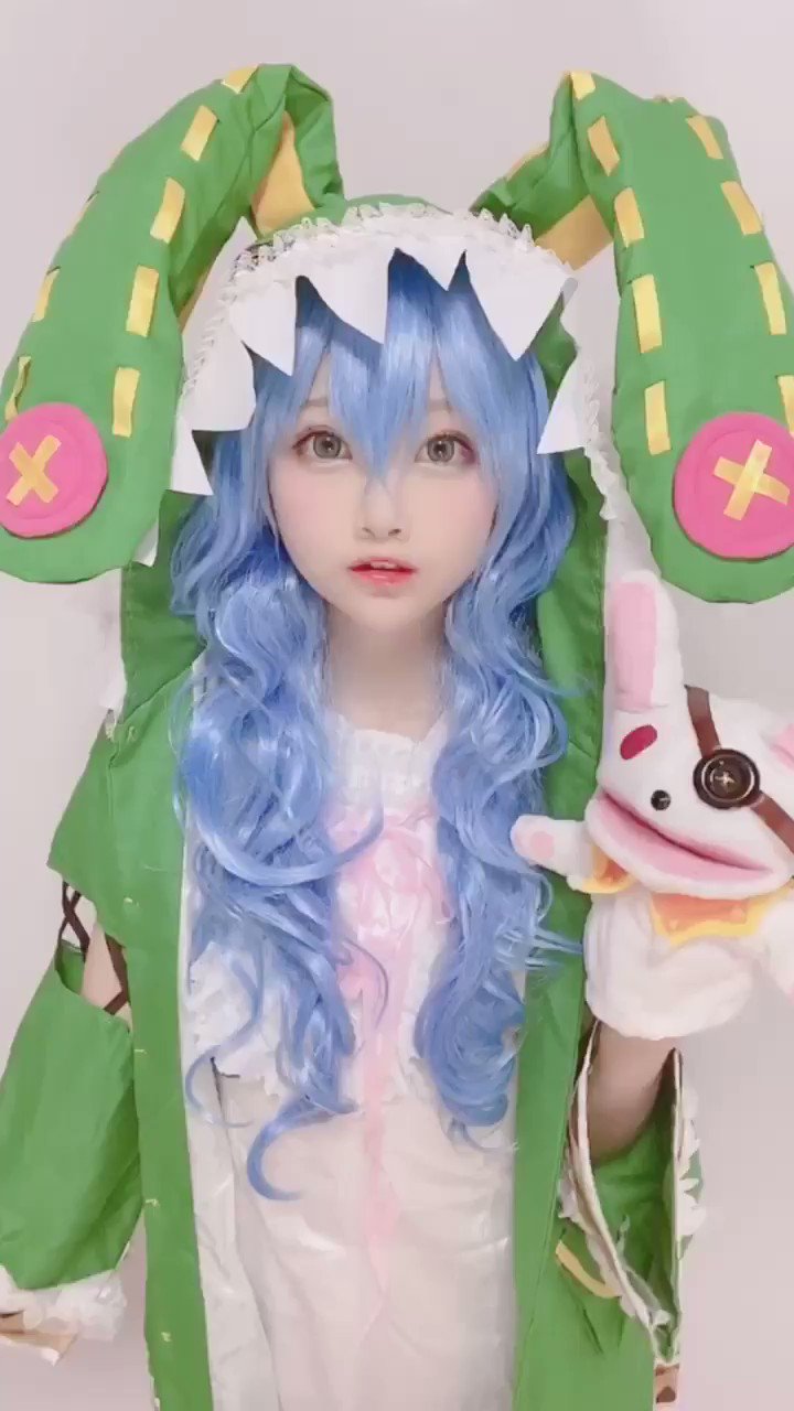 2極タイプ CJ95デート·ア·ライブ氷芽川 四糸乃コスプレ ウィッグ