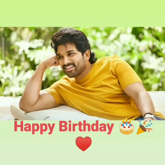 Happy Birthday Allu Arjun      