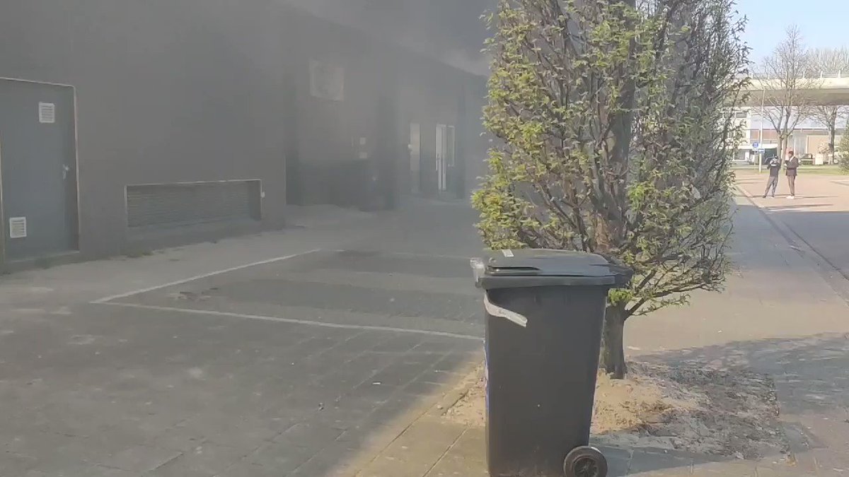 Melding brandweer Humberweg Amsterdam