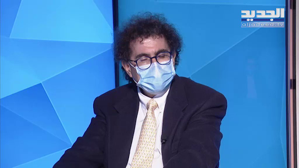 Al Jadeed Programs Pa Twitter لأول مرة الدكتور روي نسناس ونيشان يرتدين الكمامة على الهواء انا هيك Neshan