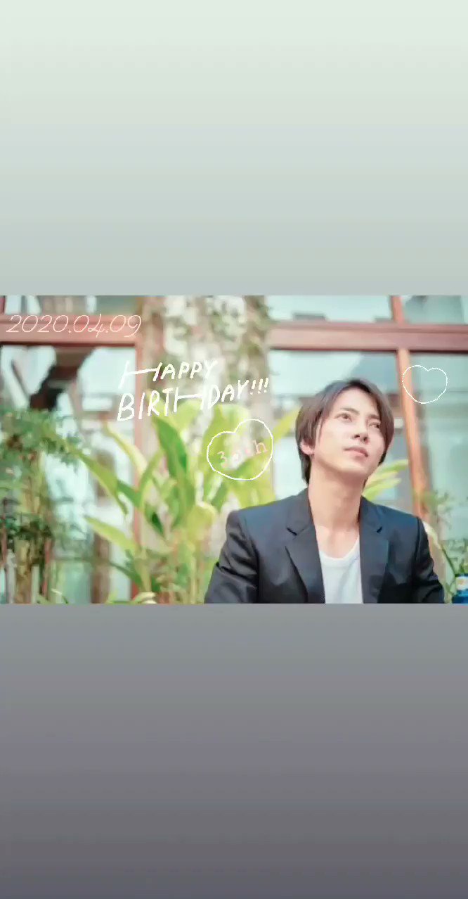 Dear.Tomohisa Yamashita Happy 35th birthday!!!     1                     I Love You Forever 2020.04.09 