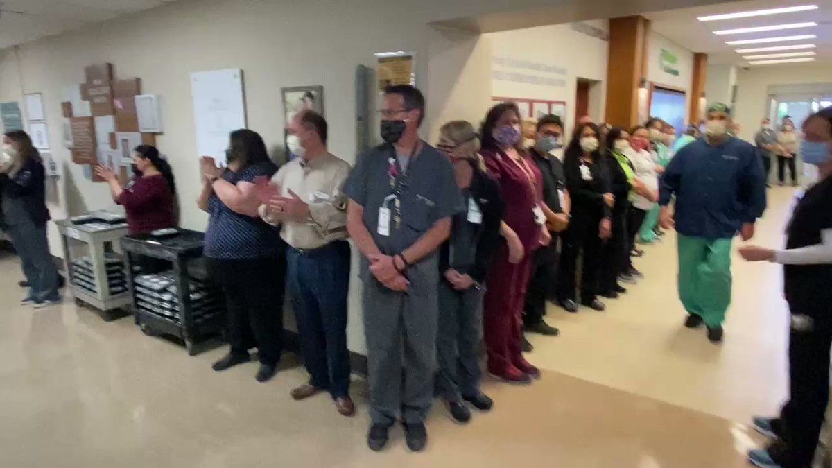 Great news and a glimpse of the future ahead. With 2,461 confirmed cases in Phoenix Metro, we'll take all the good news we can get. #StaySafeAZ #Coronavirus602